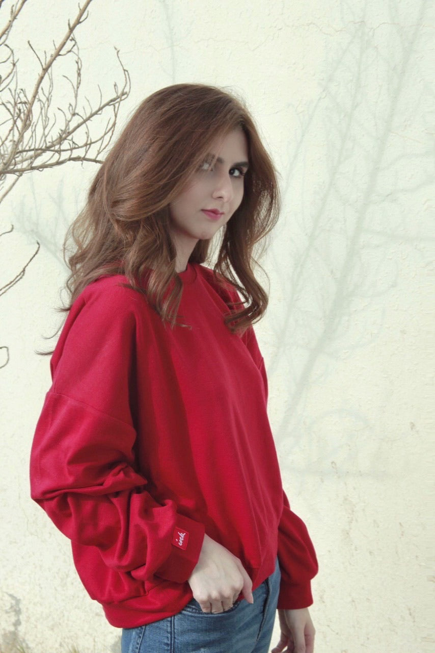 CRANBERRY SWEATSHIRT